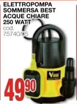 Mondo Brico ELETTROPOMPA SOMMERSA BEST offerta