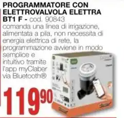 Mondo Brico PROGRAMMATORE CON ELETTROVALVOLA ELETTRA offerta