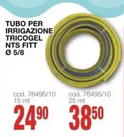 Mondo Brico Tubo per irrigazione Tricogel offerta