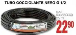 Mondo Brico Tubo Gocciolante Nero offerta