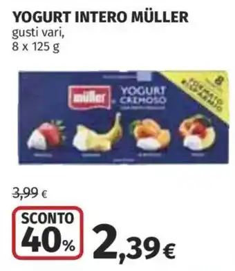 Coop Superstore YOGURT INTERO MÜLLER offerta