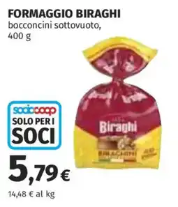 Coop Superstore Formaggio Biraghi offerta