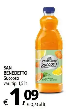 Primo Prezzo SAN BENEDETTO Succoso offerta