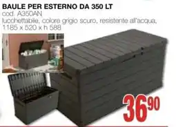 Mondo Brico BAULE PER ESTERNO offerta