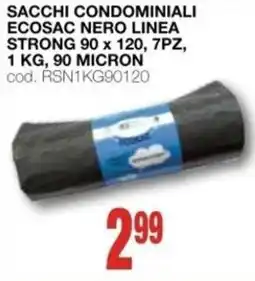 Mondo Brico SACCHI CONDOMINIALI ECOSAC NERO LINEA STRONG offerta