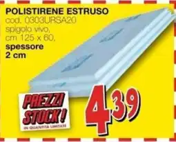 Mondo Brico POLISTIRENE ESTRUSO offerta