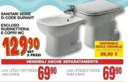 Mondo Brico SANITARI SERIE D-CODE DURAVIT offerta