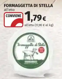 Coop Superstore Formaggetta di Stella offerta