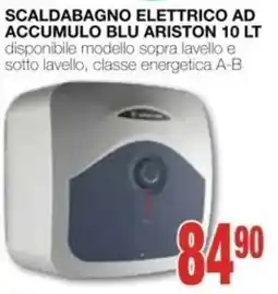 Mondo Brico Scaldabagno elettrico ad accumulo Blu Ariston 10 LT offerta