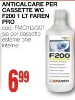 Mondo Brico Anticalcare per cassette WC F200 Faren offerta