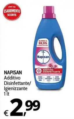 Primo Prezzo NAPISAN Additivo Disinfettante/Igienizzante offerta
