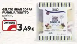 Coop Superstore Gelato Gran Coppa Famiglia Tonitto offerta