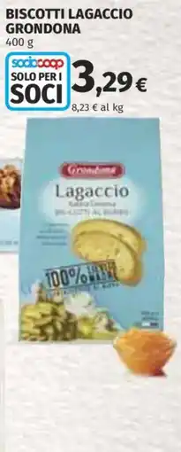 Coop Superstore Biscotti Lagaccio Grondona offerta