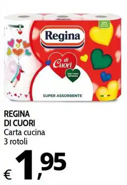 Primo Prezzo REGINA DI CUORI Carta cucina offerta