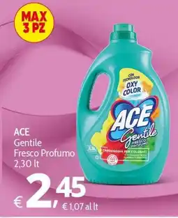 Primo Prezzo ACE Gentile Fresco Profumo offerta