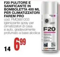 Mondo Brico F20 PULITORE E SANIFICANTE IN BOMBOLETTA FAREM PRO offerta