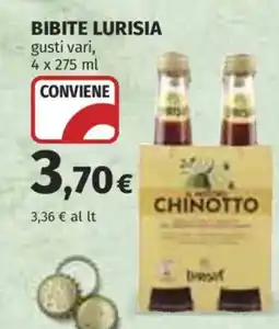 Coop Superstore Bibite Lurisia Chinotto offerta