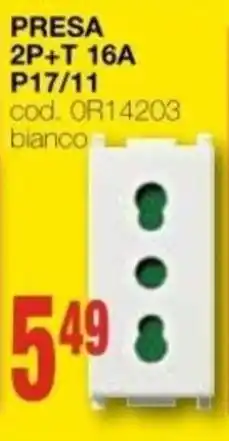 Mondo Brico PRESA 2P+T 16A offerta