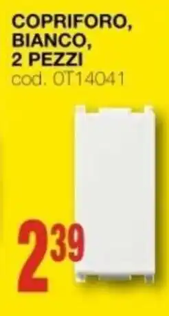 Mondo Brico Copriforo, bianco offerta