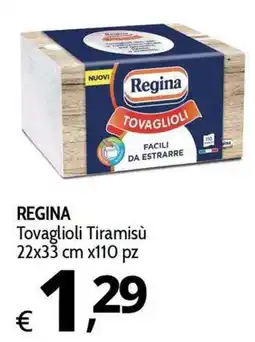 Primo Prezzo Regina Tovaglioli Tiramisù offerta