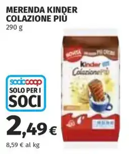 Coop Superstore Kinder Colazione Più offerta