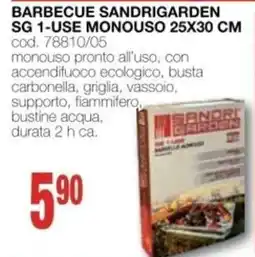 Mondo Brico BARBECUE SANDRIGARDEN offerta