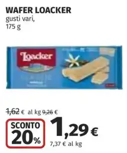 Coop Superstore Wafer Loacker offerta