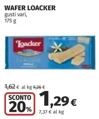 Coop Superstore Wafer Loacker offerta