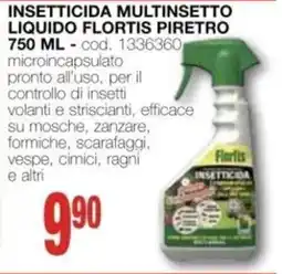 Mondo Brico INSETTICIDA MULTINSETTO LIQUIDO FLORTIS PIRETRO offerta