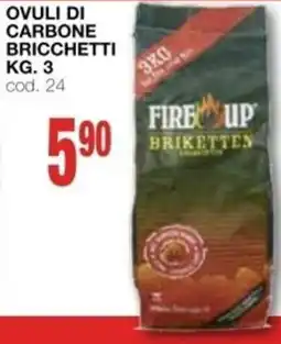 Mondo Brico Fire Up Briketten offerta