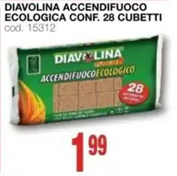 Mondo Brico Diavolina accendifuoco ecologica offerta