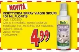 Mondo Brico INSETTICIDA SPRAY VIAGGI SICURI FLORTIS offerta