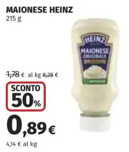 Coop Superstore Maionese Heinz offerta