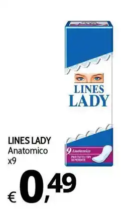 Primo Prezzo LINES LADY Anatomico offerta