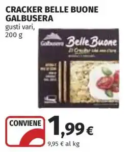 Coop Superstore Cracker Belle Buone Galbusera offerta