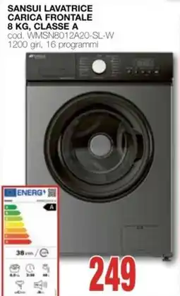 Mondo Brico SANSUI LAVATRICE CARICA FRONTALE offerta