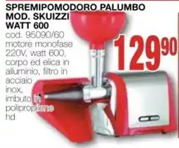 Mondo Brico Spremi pomodoro Palumbo offerta