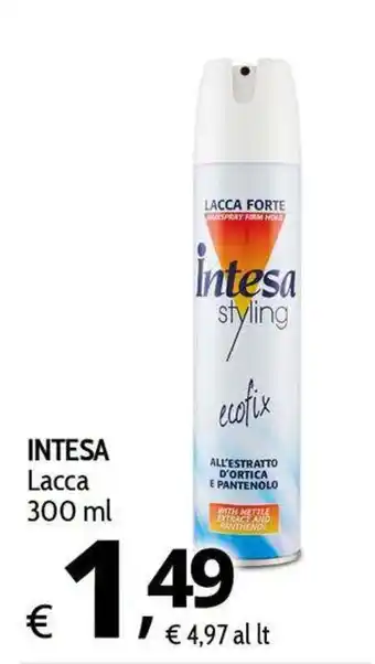 Primo Prezzo Intesa Lacca offerta