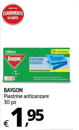 Primo Prezzo Baygon Piastrine antizanzare offerta