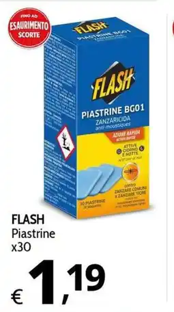 Primo Prezzo FLASH Piastrine offerta