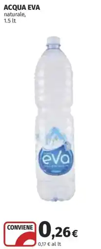 Coop Superstore ACQUA EVA naturale offerta