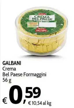 Primo Prezzo GALBANI Crema Bel Paese Formaggini offerta
