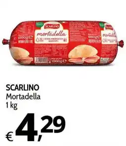 Primo Prezzo SCARLINO Mortadella offerta