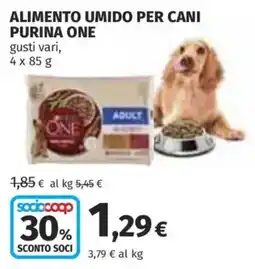 Coop Superstore Alimento umido per cani Purina One offerta