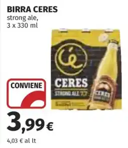 Coop Superstore Birra Ceres offerta