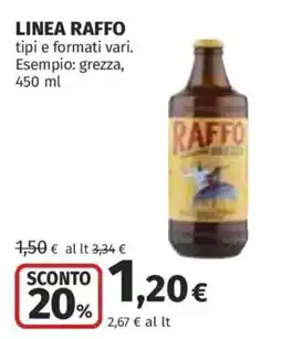 Coop Superstore LINEA RAFFO offerta
