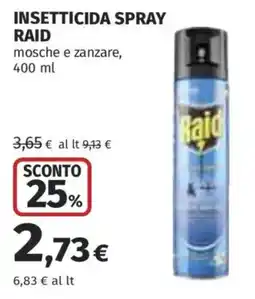 Coop Superstore INSETTICIDA SPRAY RAID offerta