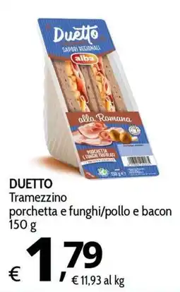 Primo Prezzo Duetto Tramezzino offerta