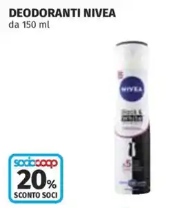 Coop Superstore Deodoranti Nivea offerta