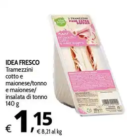 Primo Prezzo Idea Fresco Tramezzini cotto e maionese/tonno e maionese/insalata di tonno offerta